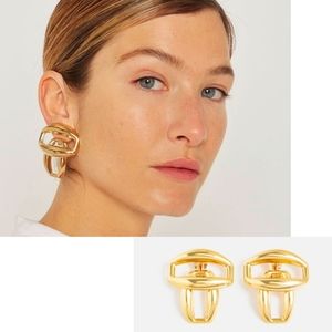 D'Estree⭐️PARIS 24K Gold-Plated Earrings